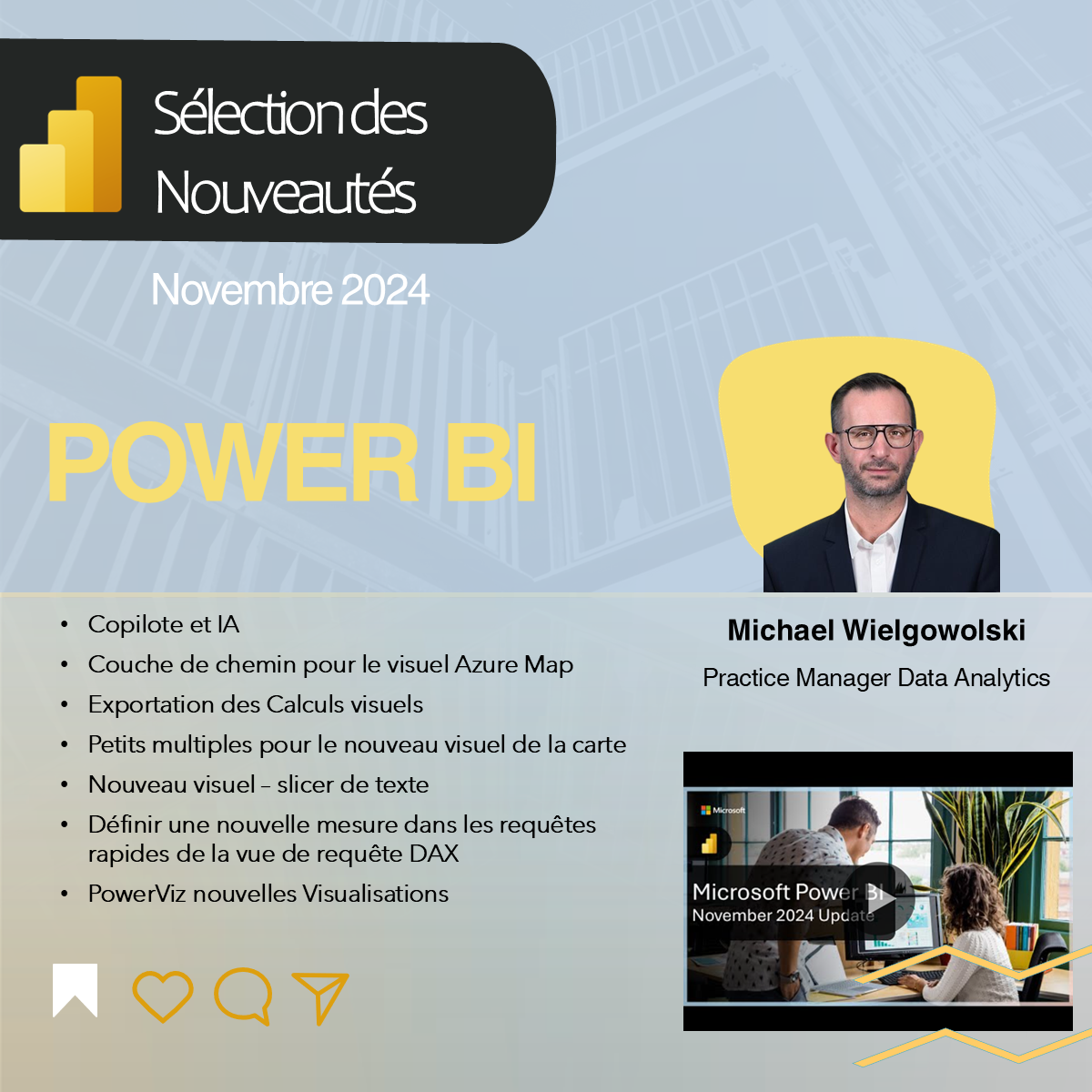 LES NOUVEAUTÉS POWER BI Novembre 2024