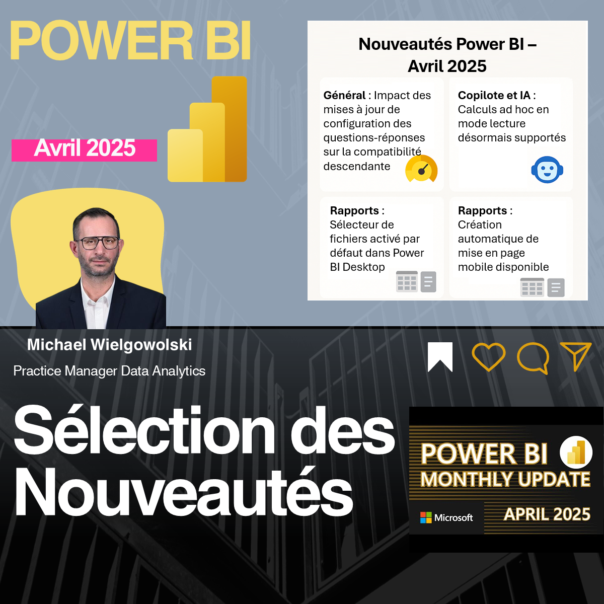 LES NOUVEAUTÉS POWER BI Avril 2025