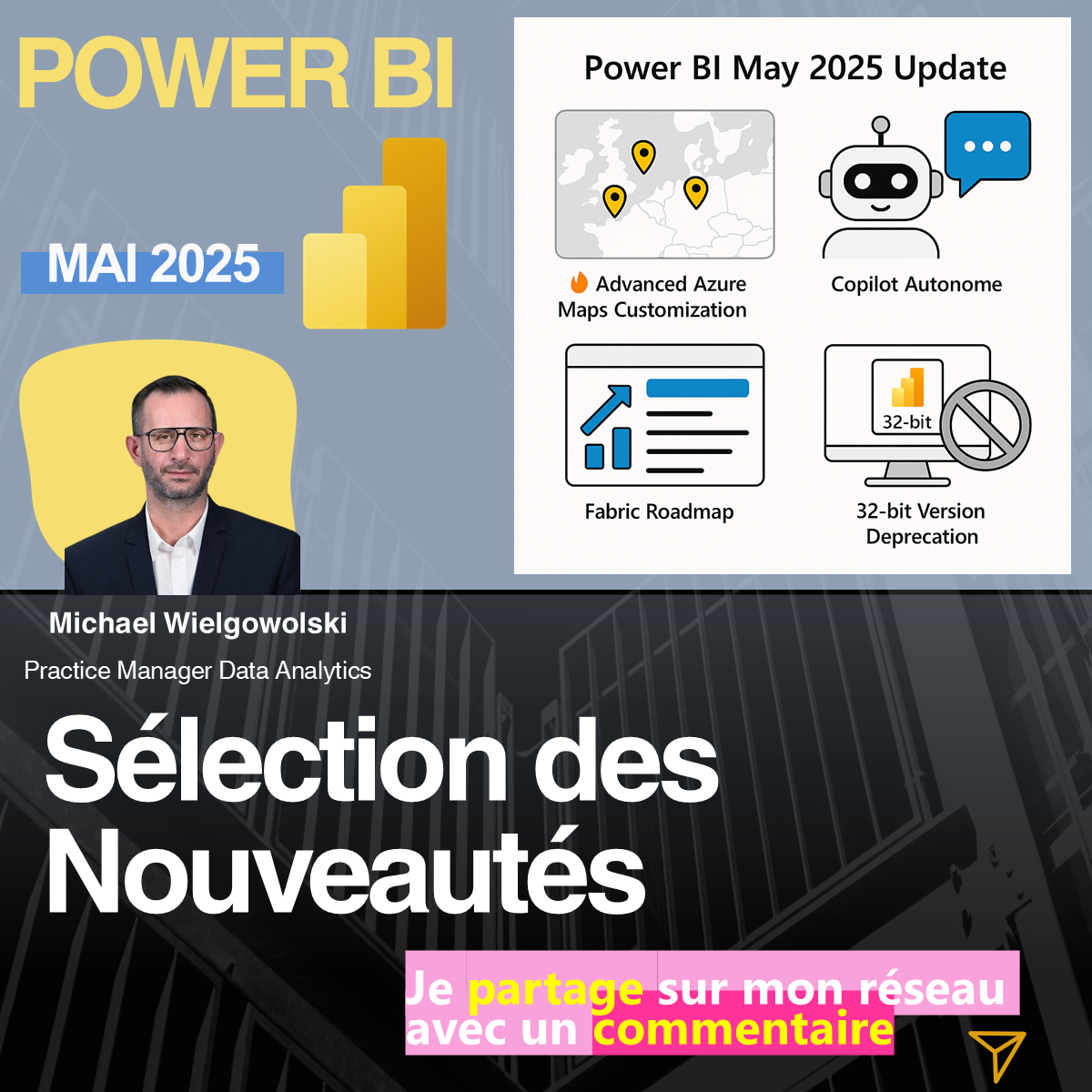 LES NOUVEAUTÉS POWER BI Mai 2025