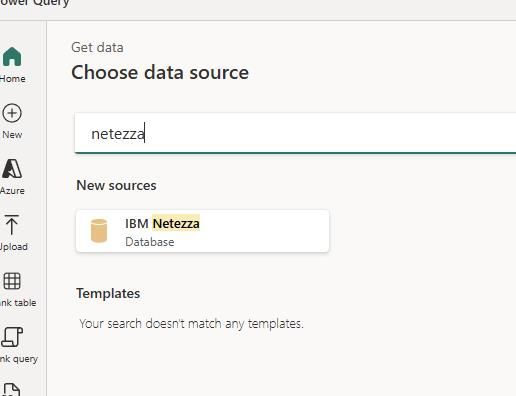 Netezza : nouveau pilote – capture Power BI Avril 2026