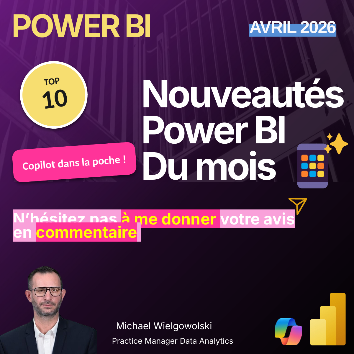 LES NOUVEAUTÉS POWER BI AVRIL 2026