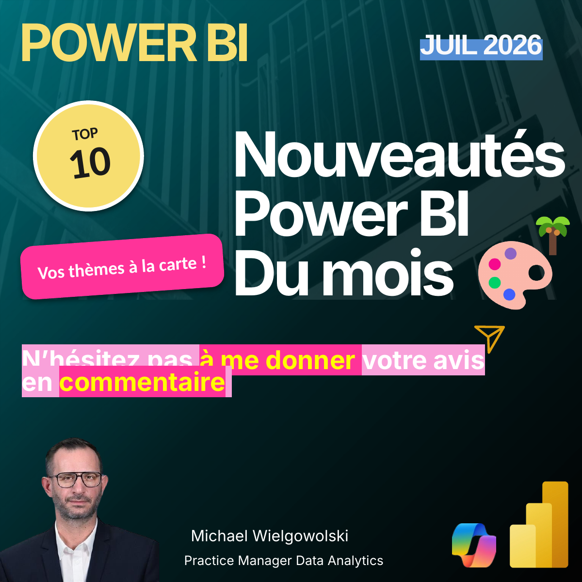 LES NOUVEAUTÉS POWER BI JUILLET 2026