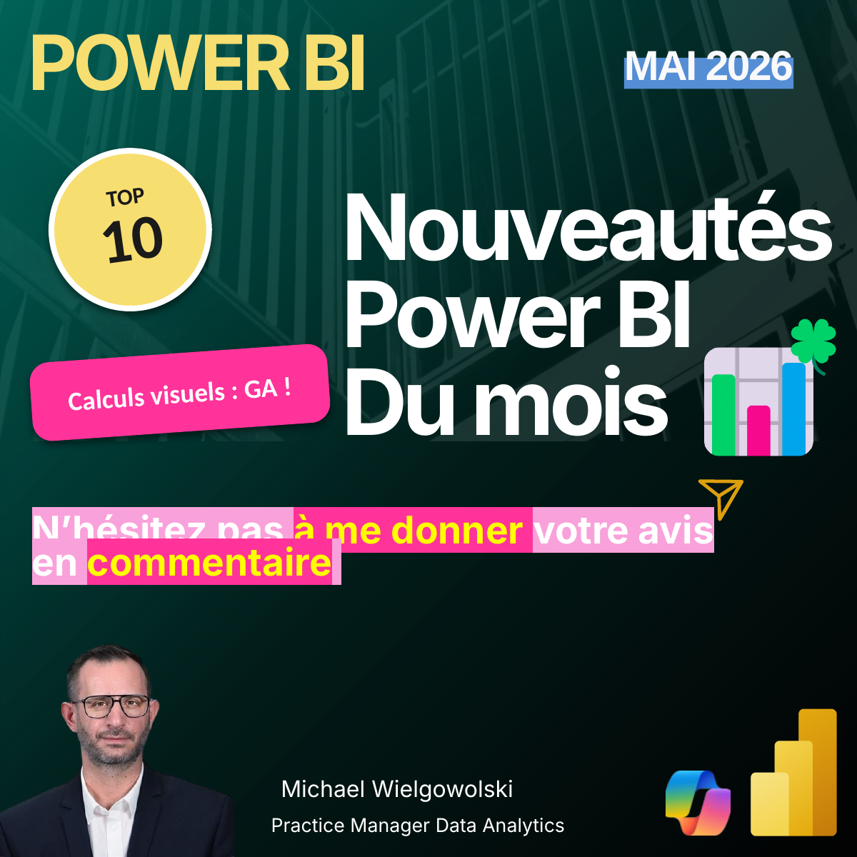 LES NOUVEAUTÉS POWER BI MAI 2026