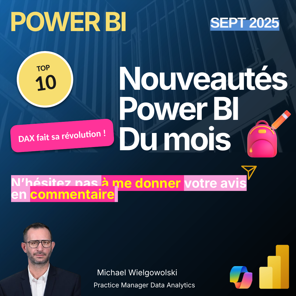 LES NOUVEAUTÉS POWER BI SEPTEMBRE 2025
